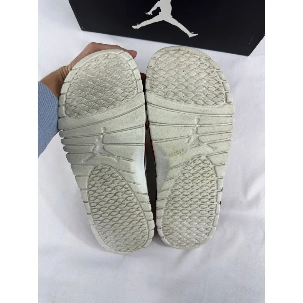 Nike Air Jordan Hydro XIII 13 Retro Flint Grey Slides 684915-115 Men's 12